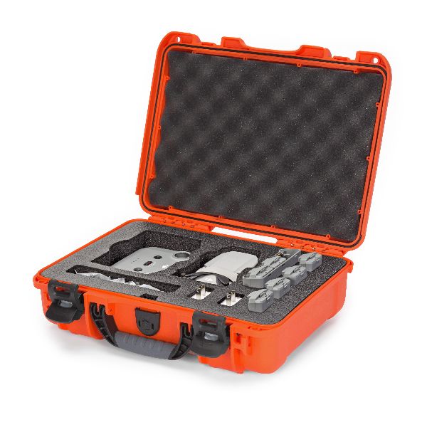 Mallette Nanuk 910 Orange avec Mousse Pré-Coupé pour DJI™ Mavic Mini 2 Fly More