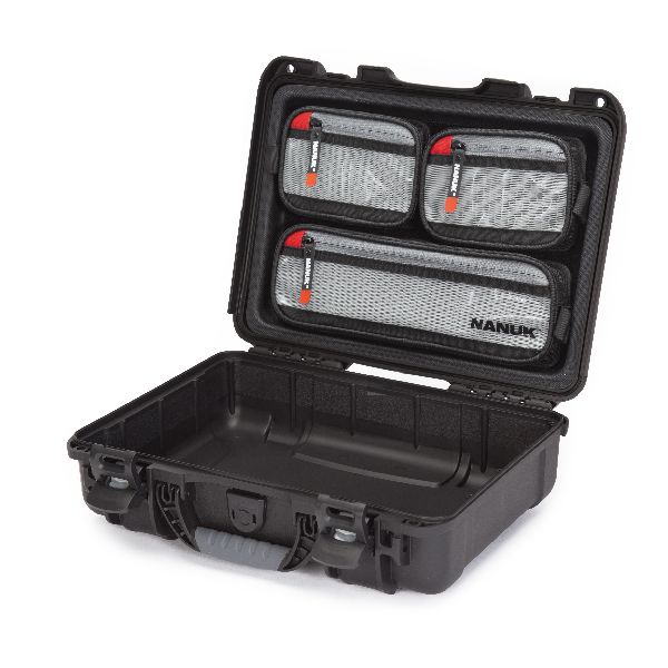 Case Nanuk 910 Black with Lid Organizer