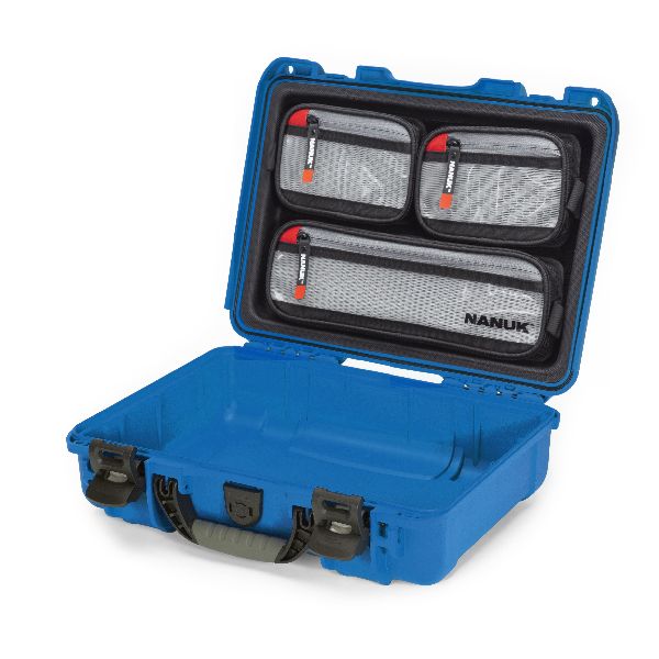Case Nanuk 910 Blue with Lid Organizer