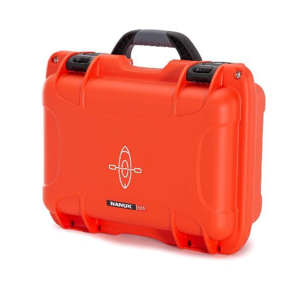 Mallette Nanuk 915 Orange avec Fermoirs TSA PowerClaw - Étui rigide pour kayak