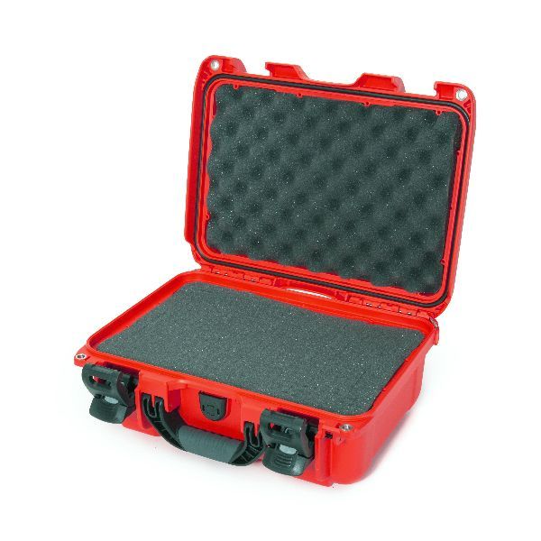 Mallette Nanuk 915 Rouge avec Fermoirs TSA PowerClaw et Mousse Cubique