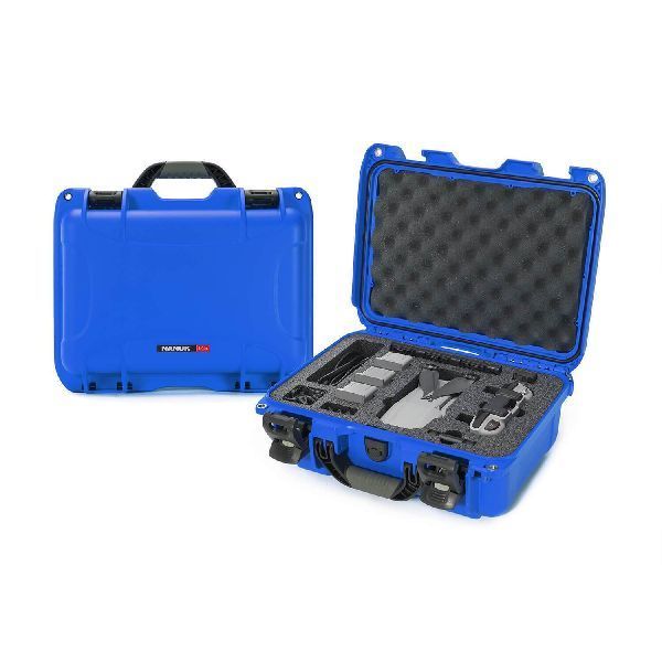 Mallette Nanuk 915 Bleu avec Fermoirs TSA PowerClaw et Mousse Pré-Coupé pour DJI Mavic Air2 Flymore