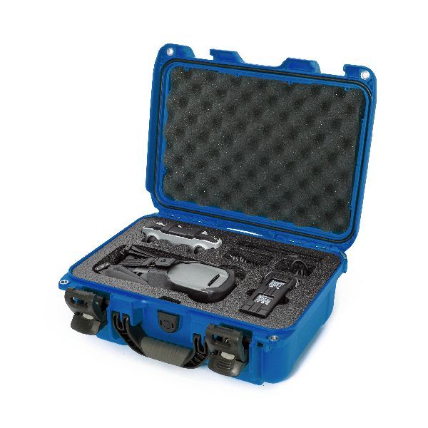 Mallette Nanuk 915 Bleu avec Fermoirs TSA PowerClaw et Mousse Pré-Coupé pour DJI Mavic 3