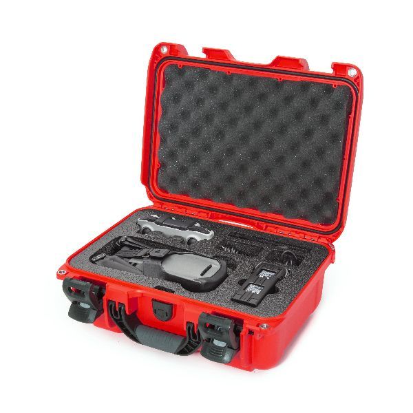 Mallette Nanuk 915 Rouge avec Fermoirs TSA PowerClaw et Mousse Pré-Coupé pour DJI Mavic 3