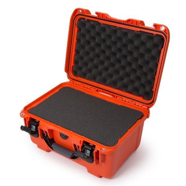 Case Nanuk 918 Orange with TSA PowerClaw Latch & Cubed Foam