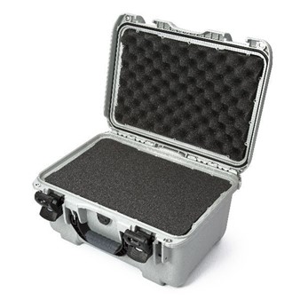 Case Nanuk 918 Silver with TSA PowerClaw Latch & Cubed Foam