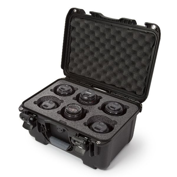 Case Nanuk 918 Black with 6 Lens Foam