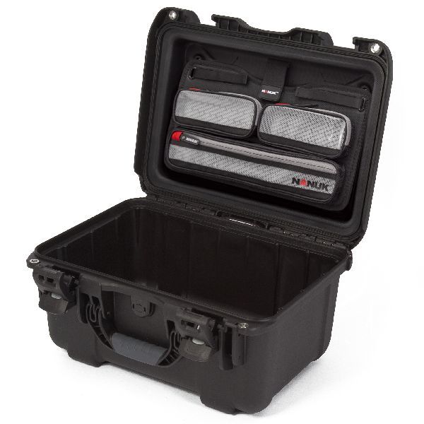 Mallette Nanuk 918 Noir avec Fermoirs TSA PowerClaw et Organisateur de Couvercle