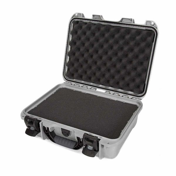 Case Nanuk 920 Silver with Cubed Foam
