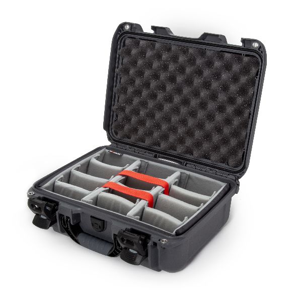 Case Nanuk 920 Graphite with Dividing Pad