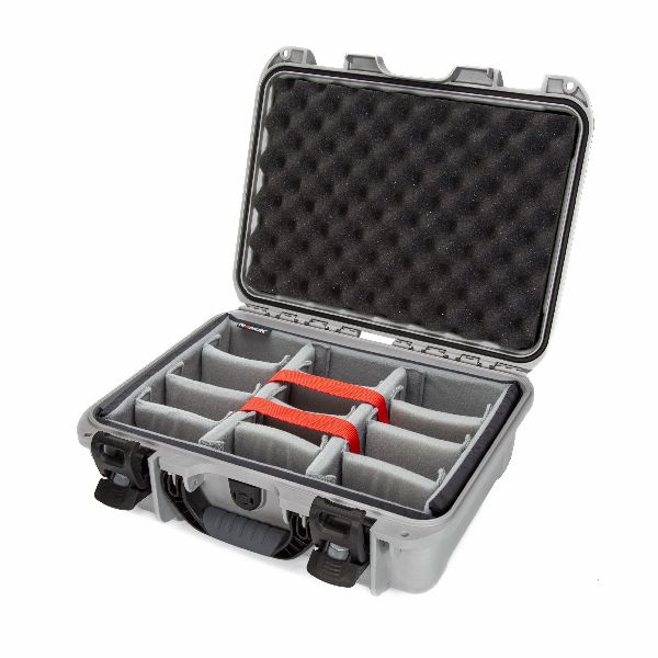 Case Nanuk 920 Silver with Dividing Pad