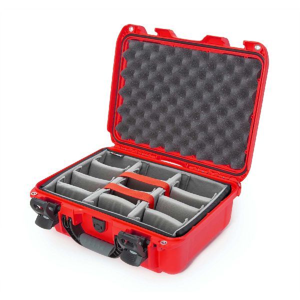 Case Nanuk 920 Red with TSA PowerClaw Latch & Dividing Pad