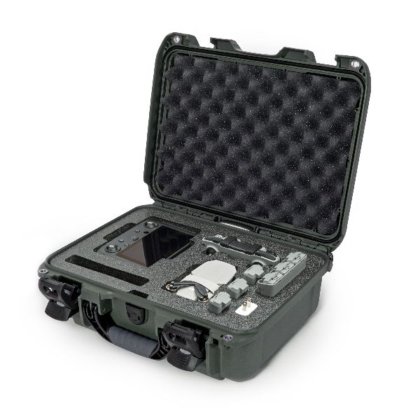 Mallette Nanuk 920 Olive avec Foam pour DJI™ Mini 2 avec Contrôleur Intelligent