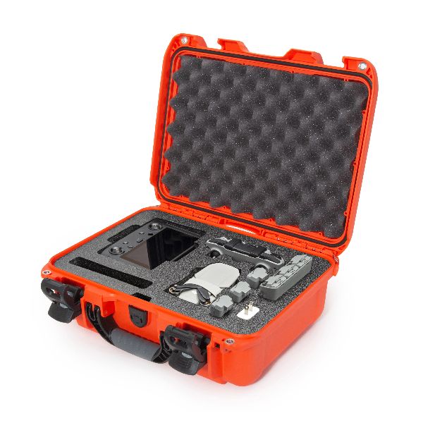 Mallette Nanuk 920 Orange avec Foam pour DJI™ Mini 2 avec Contrôleur Intelligent