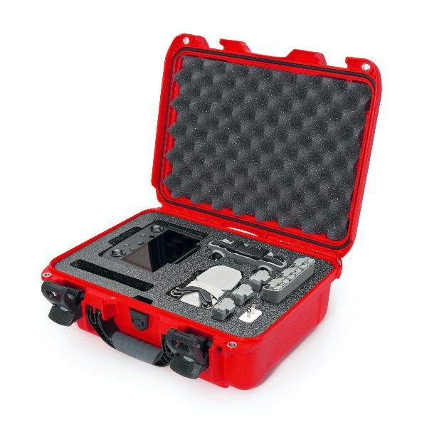 Mallette Nanuk 920 Rouge avec Foam pour DJI™ Mini 2 avec Contrôleur Intelligent