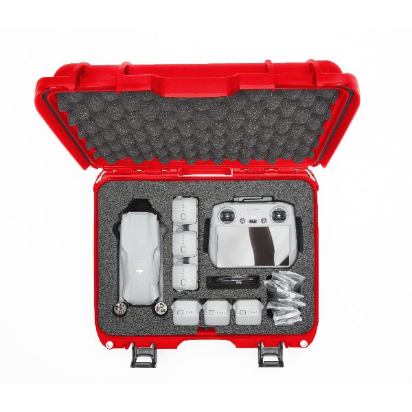 Mallette Nanuk 920 Rouge avec Foam pour DJI™ AIR 3 Fly plus Combo