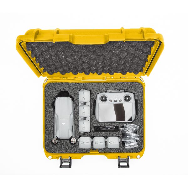 Mallette Nanuk 920 Jaune avec Foam pour DJI™ AIR 3 Fly plus Combo