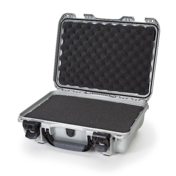 Mallette Nanuk 923 Argent avec Verrous TSA PowerClaw avec Mousse Cubique