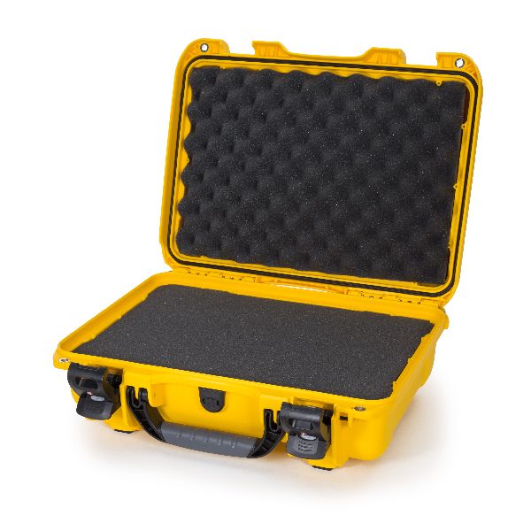 Mallette Nanuk 923 Jaune avec Verrous TSA PowerClaw avec Mousse Cubique