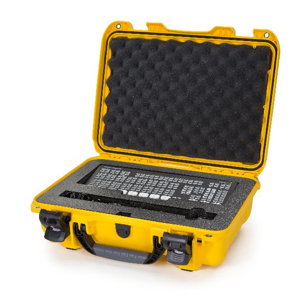 Mallette Nanuk 923 Jaune avec Fermoirs TSA PowerClaw,Mousse Blackmagic Design Atem Mini Extreme Iso