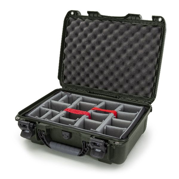 Case Nanuk 925 Olive with Dividing Pad