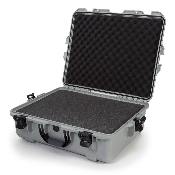 Case Nanuk 945 Silver with Cubed Foam