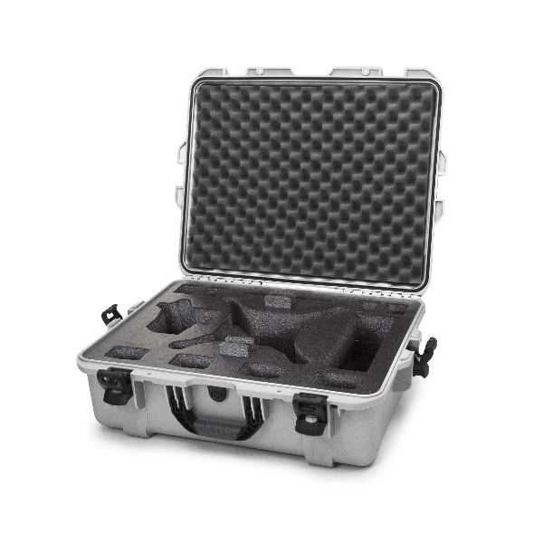 Case Nanuk 945 Silver with Pre-Cut DJI Phantom 4 Foam
