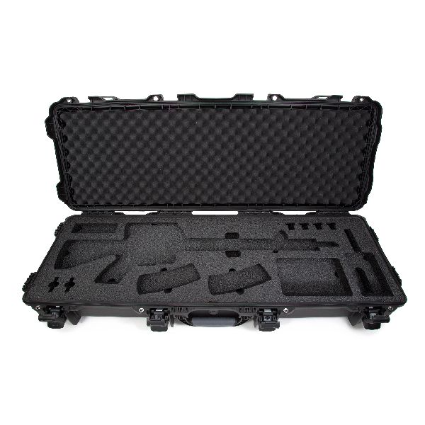 Case Nanuk 990 Black with TSA PowerClaw, Wheels & AR 15 Pre-Cut Foam