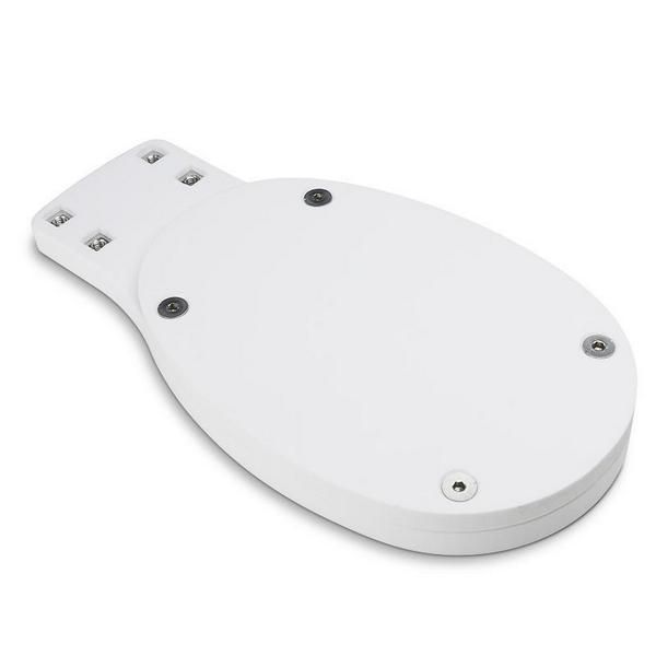 Camera plate - white - blank