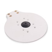 Radar plate - white - open array & dome radar