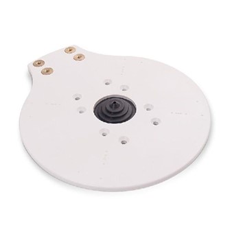 Radar plate - white - open array & dome radar