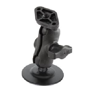 RAM 1" Diameter Ball Mount with Short, Double Socket Arm, 2.5"