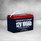 Dakota Lithium 12v 100Ah Deep Cycle LiFePO4 Battery with CAN bus
