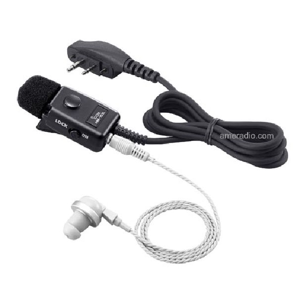 Microphone pour écouteurs HM-153LS avec connecteur de type W/L pour ID-31A/ID-51A