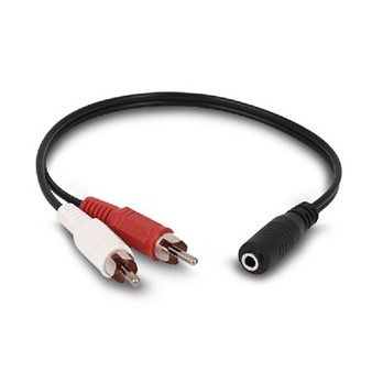 Flush Mount RCA to 3.5mm AUX Input Cable