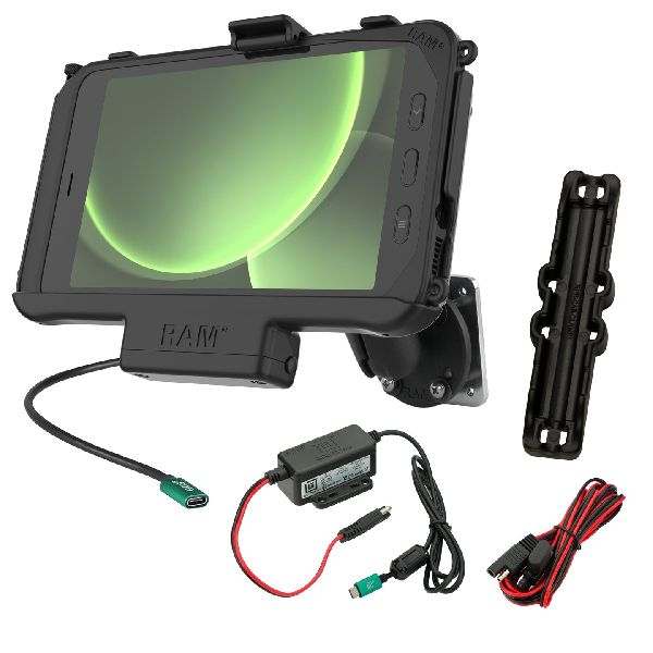 Support USB-C EZ-Roll'r™ pour tablette Samsung Active5 et 3