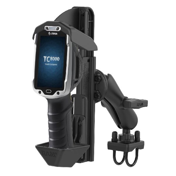 Support Quick-Draw™ pour Zebra TC8000/8300 avec base à double boulon en U