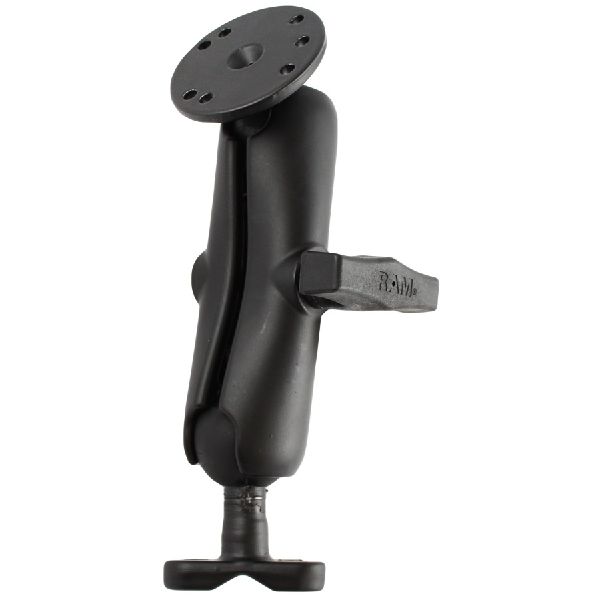 Support à double boule avec base d'adaptateur de rail