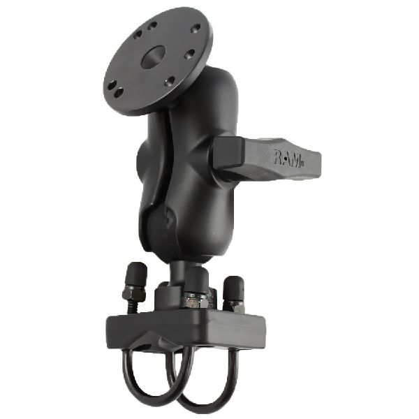 Support de rail à double boulon en U pour rails plus petits - Taille C courte