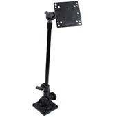 RAM Pedestal Mount with 18" Pipe and C Size 1.5" Ball Mount with 100mm VESA Plate