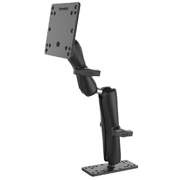 Support double à double boule avec plaque VESA 100 x 100 mm