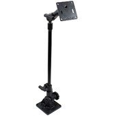 RAM Pedestal Mount with 18" Pipe and C Size 1.5" Ball Mount with 75mm VESA Plate