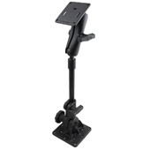 Pedestal Mount with 9" Pipe and C Size 1.5" Ball Mount with 75mm VESA Plate