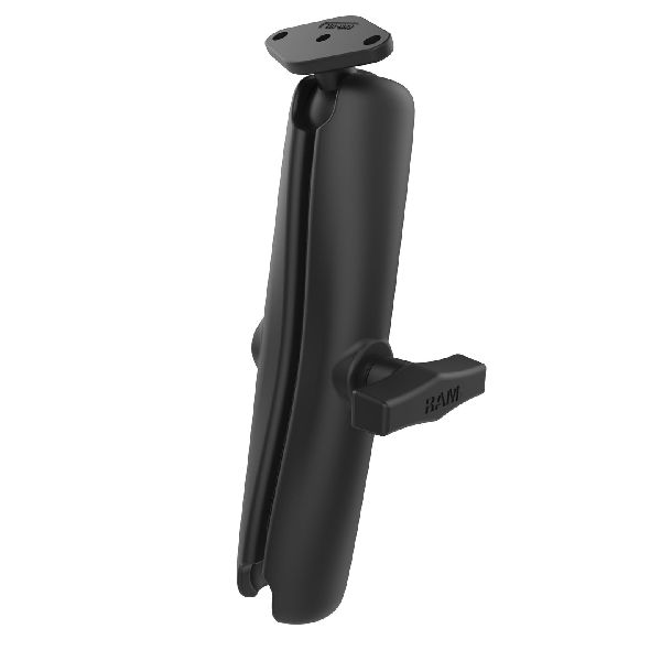 Bras à double douille avec plaque à boule diamantée