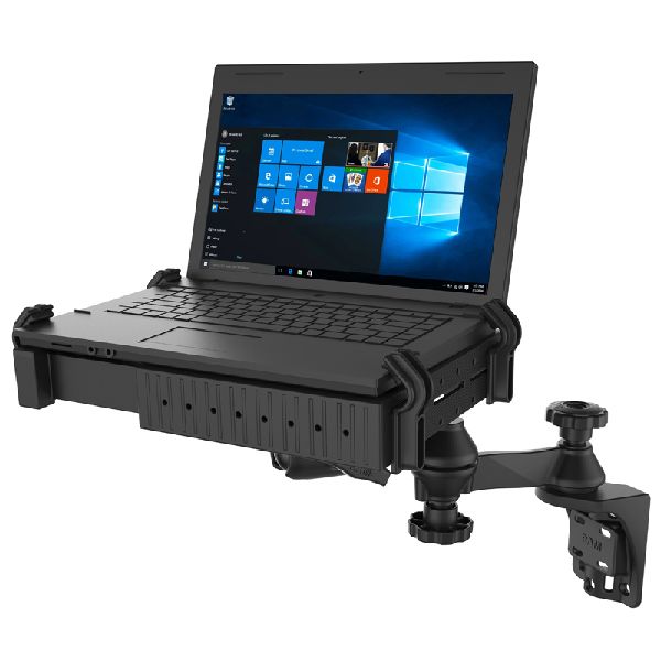 Tough-Tray™ Laptop Holder with Vertical Swing Arm Mount