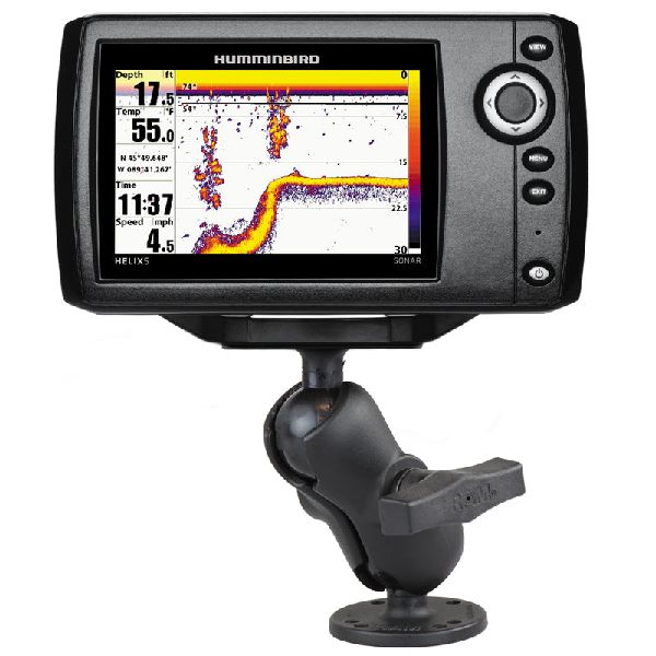 Support à double rotule pour Humminbird Helix 5 - Court