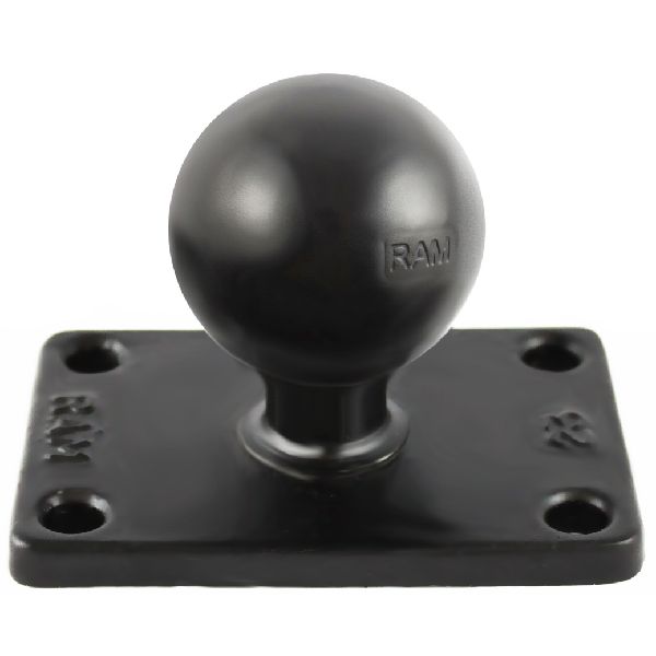 Ball Base with 1.5" x 2.5" 4-Hole Pattern - C Size