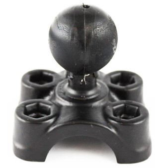 Rail Clamp Adapter Base with 1.5" Ball