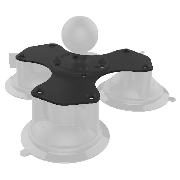 Triple Suction Cup Plate Adapter