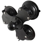 Triple Suction Cup Base with 1.5" Ball